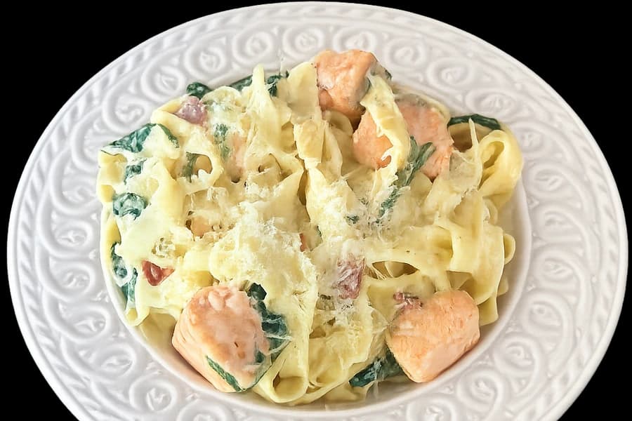 Salmon Pasta