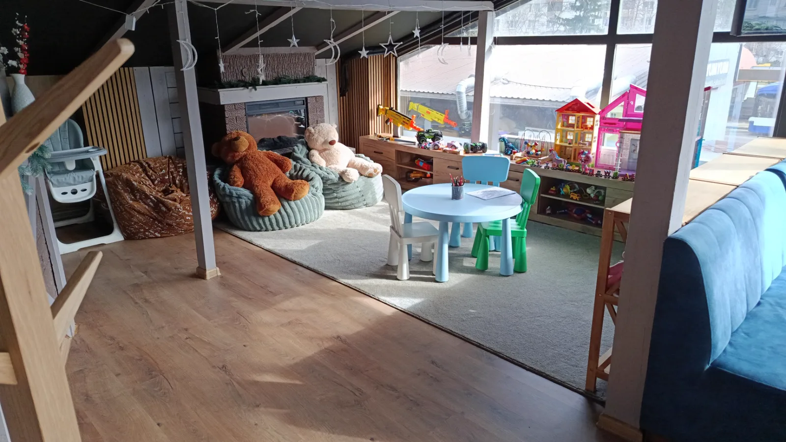 Kids play corner