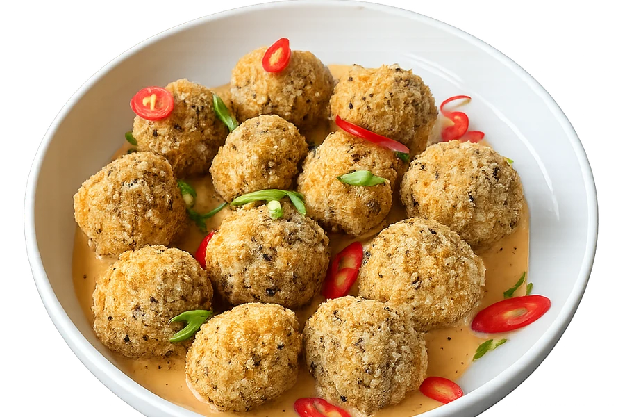 Croquettes in Cheese Sauce — 200 MDL (3 spice levels)