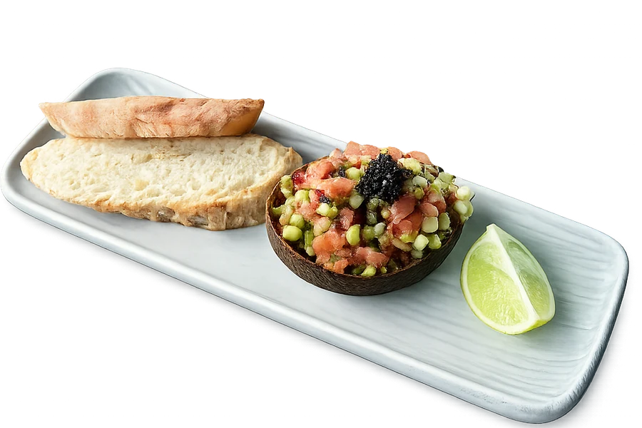 Tuna Tartare in Avocado — 200 MDL